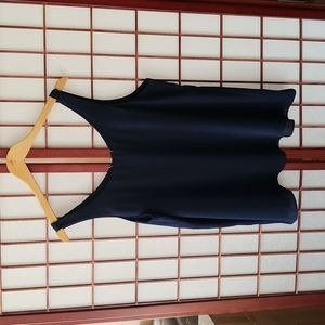 2/$30 Reitmans Chiffon Fashion Cami - Navy Large